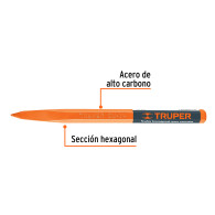 Cincel cuña para concreto de 3/4" Truper