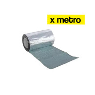 Cinta asfáltica 10cmx1mm tapagoteras x metro banda autoadhesiva