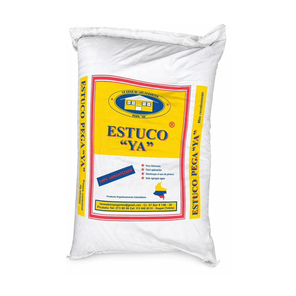 Estuco bulto 40kg estucoya