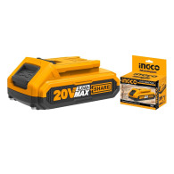 Bateria Ion Litio 20V Multiherramientas 2.0Ah Indicador Led Ingco FBLI20011