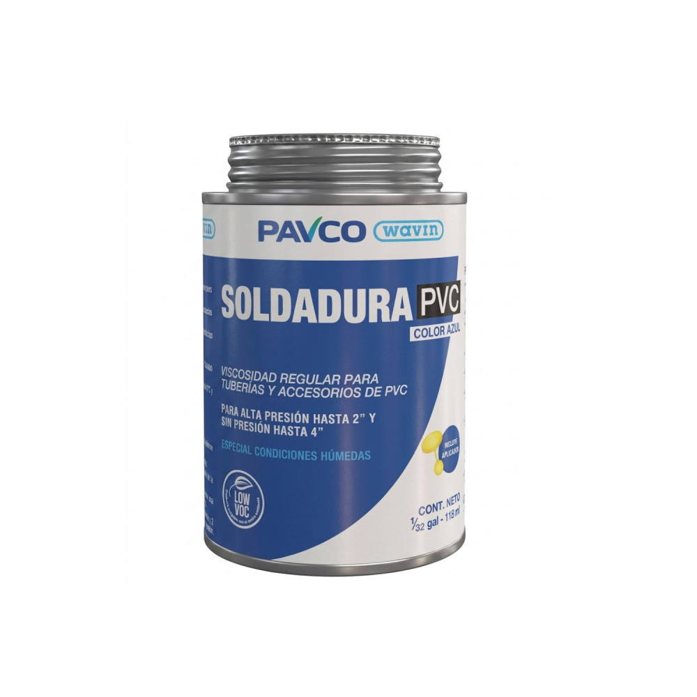 Soldadura PVC 1/32 Pavco Wavin original