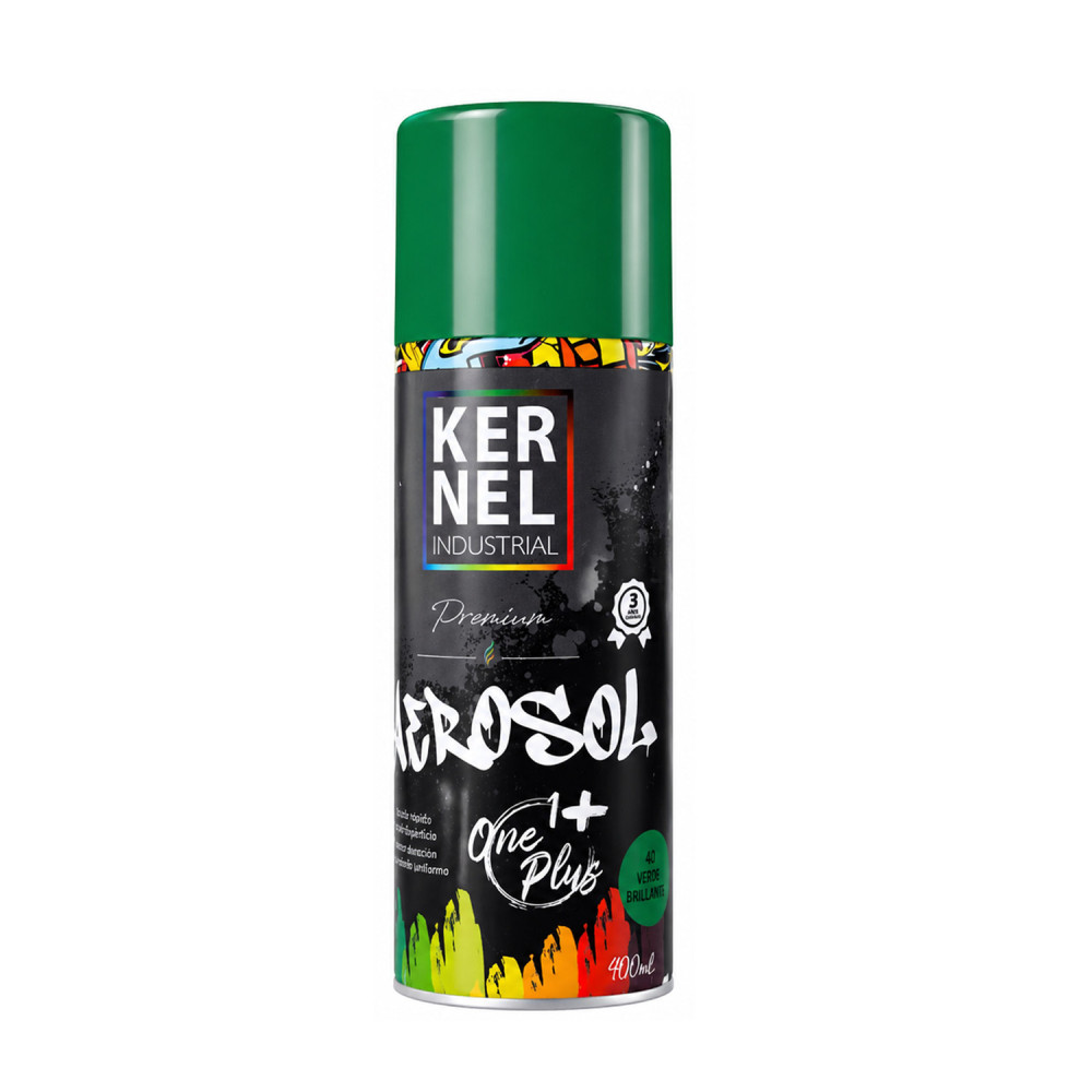 Pintura aerosol verde N37 kernel 400mL