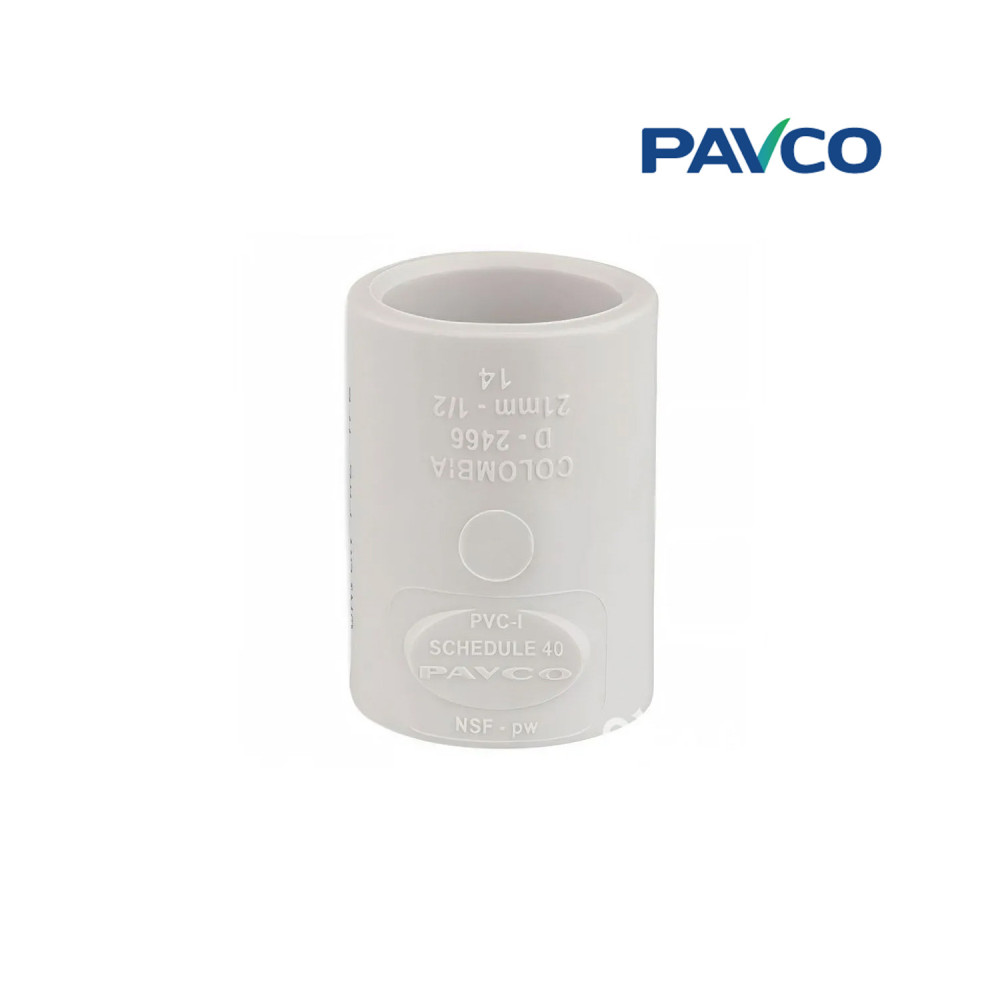 Unión PVC Pavco presión 1/2"