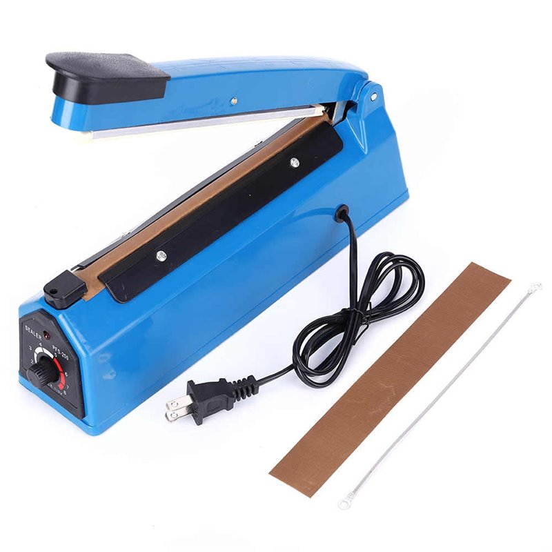 Selladora bolsas plásticas de mano 200mm cuerpo plástico 200A