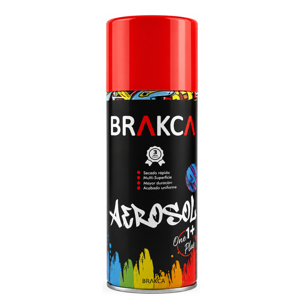 Pintura aerosol Rojo N6 400mL Kernel