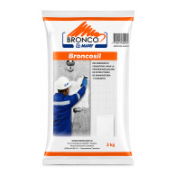 Impermeabilizante 2Kg Broncosil blanco paredes muros mampostería