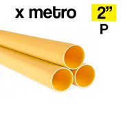 Tubo PVC 2" x metro pesado sanitario