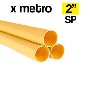 Tubo PVC 2" x metro semipesado sanitario
