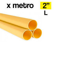 Tubo PVC 2" x metro liviano sanitario