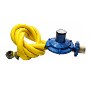 Válvula regulador gas LP cilindro + manguera 1.5m