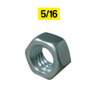 Tuerca hexagonal 5/16" galvanizada