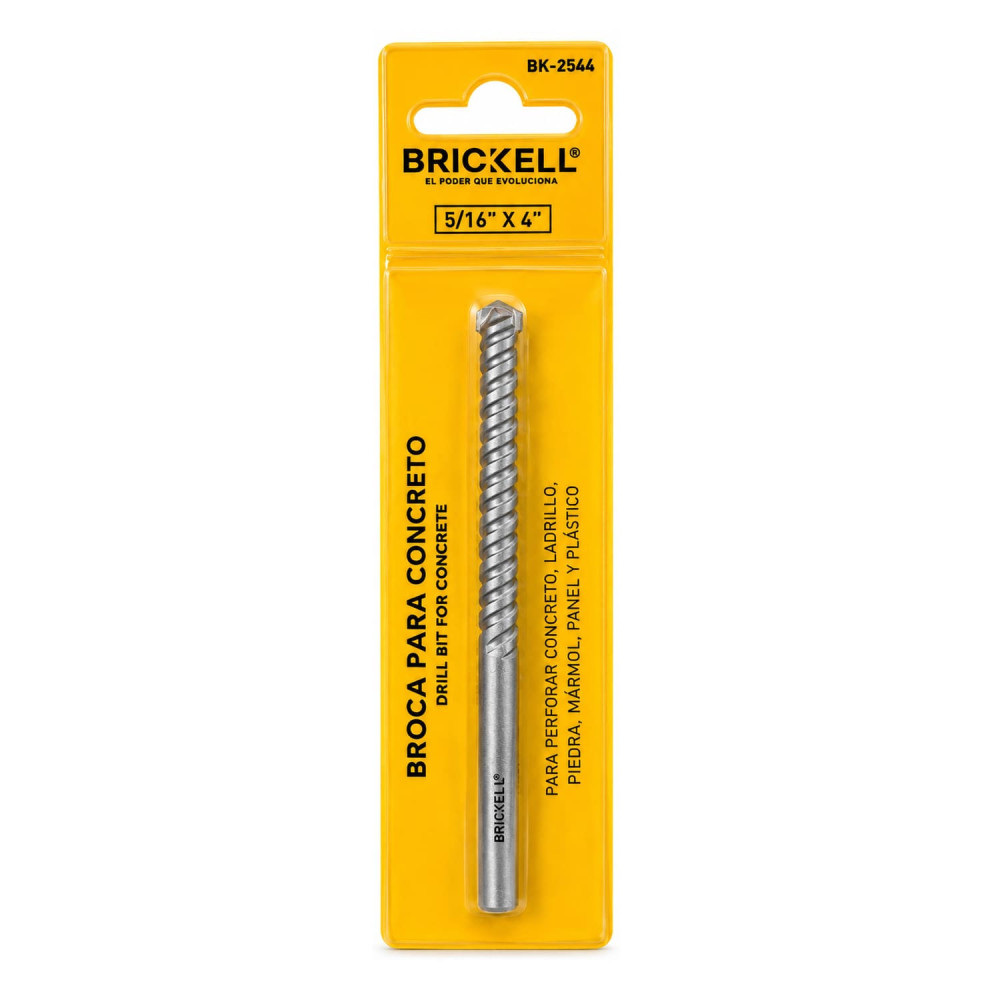 Broca concreto 5/16"x4" muro Brickell BK-2544