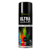 Pintura Aerosol Negro Brillante 39 400mL Ultracolor