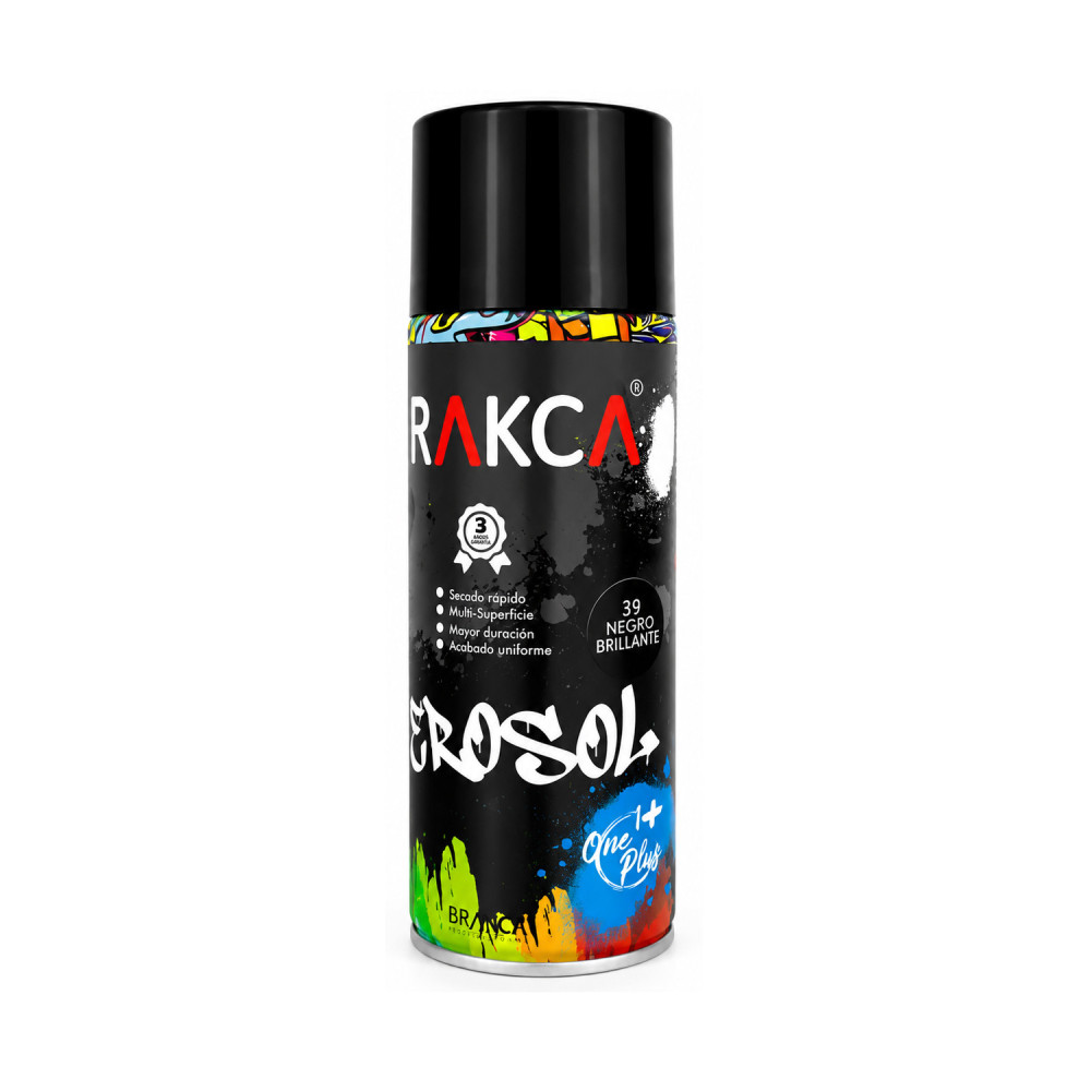 Pintura aerosol negro brillante N39 Kernel 400mL