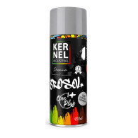 Pintura aerosol gris plata alta temperatura N1300 Kernel 400mL