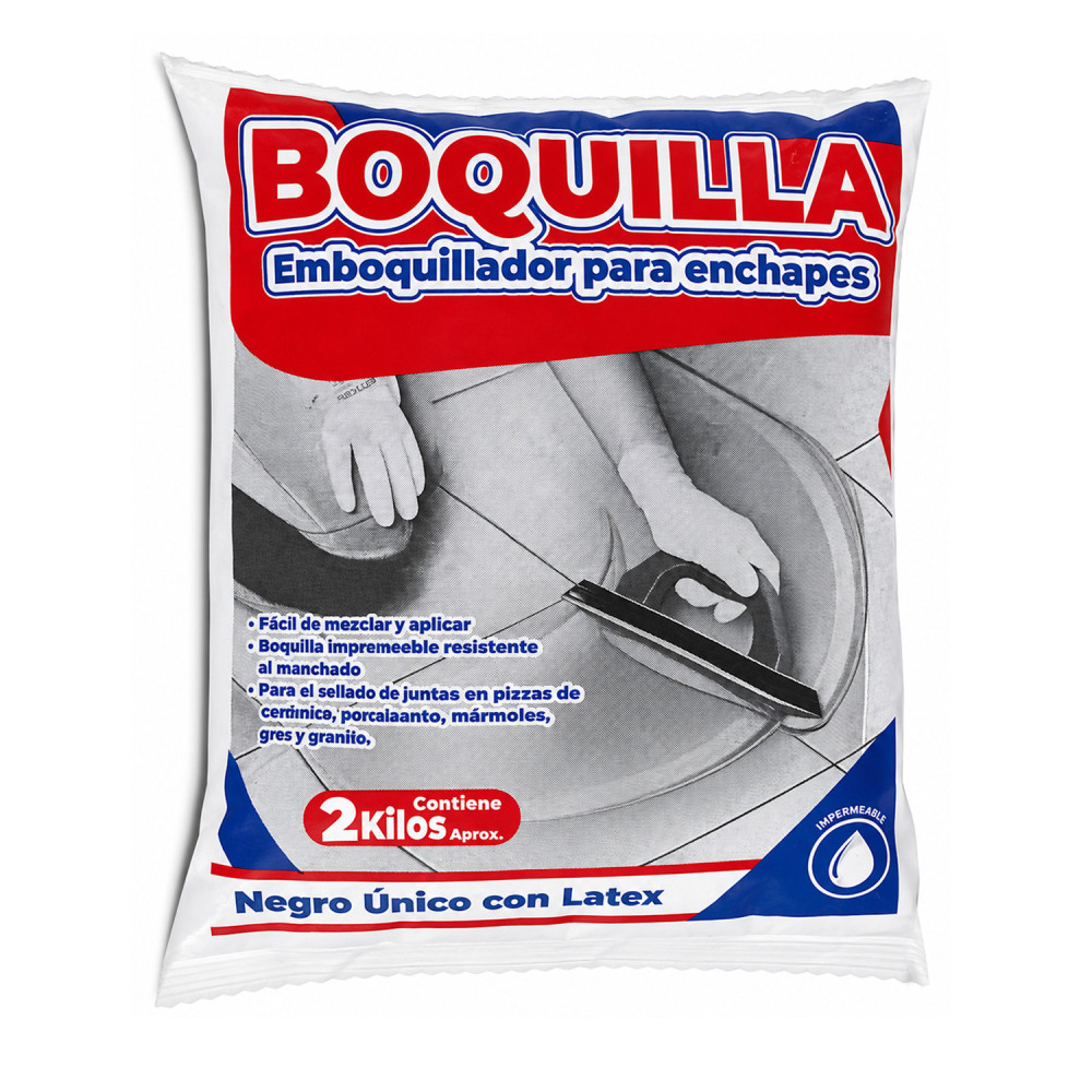 Boquilla negra con latex surticolor 2kg