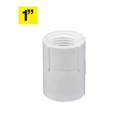 Adaptador 1" hembra PVC presión x unidad