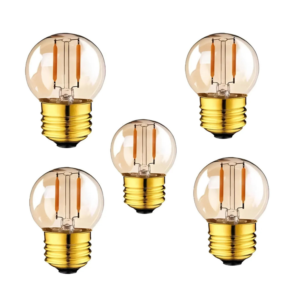 Bombillo filamento g45 vintage pinpon kernel