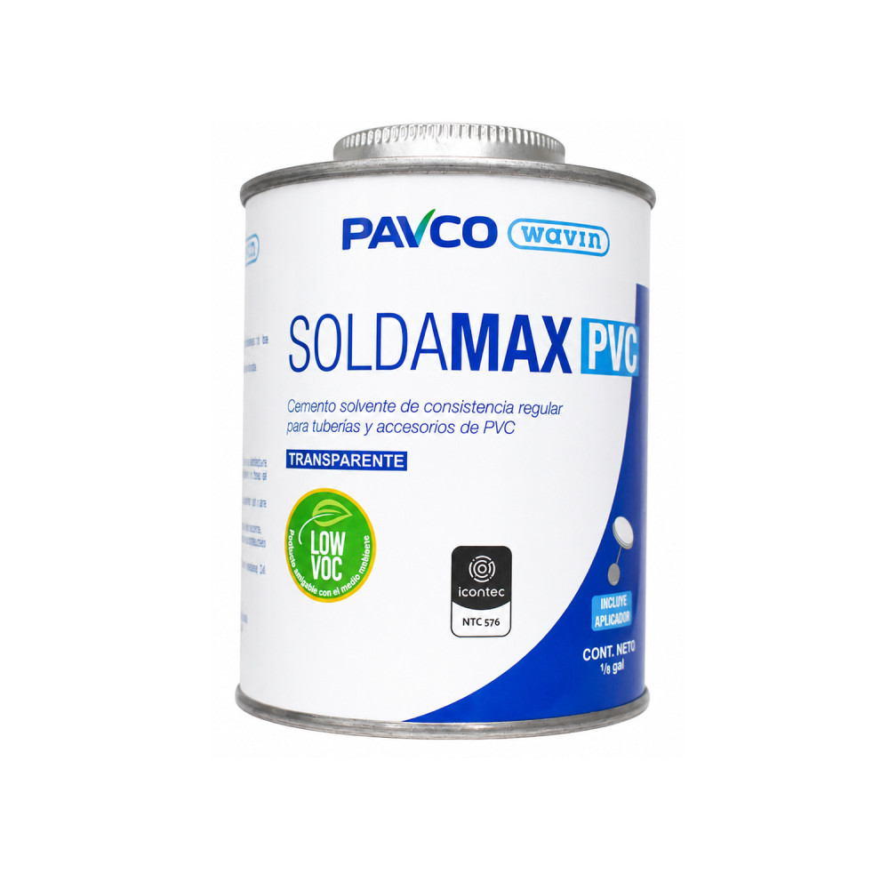 Soldadura PVC 1/8 Pavco Wavin original