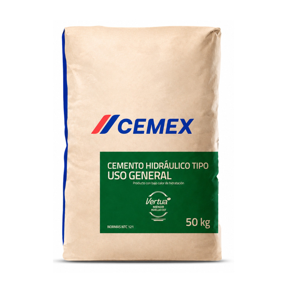Cemento 25kg gris UG Cemex Vertua