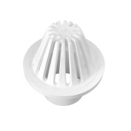 Rejilla sifón cúpula 5"x3" tragante Plastgrifos plástico