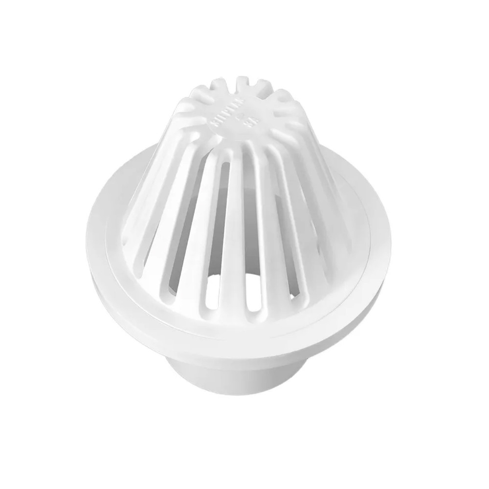 Rejilla sifón cúpula 5"x3" tragante Plastgrifos plástico