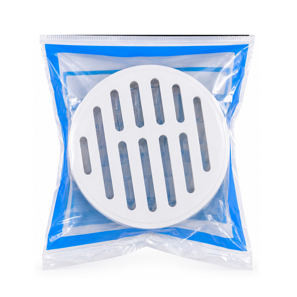 Rejilla ranurada sifón antiolor 3"x2" bolsa