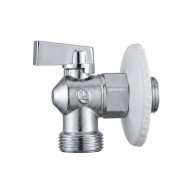 llave ángulo 1/2" lavadora galvanzada Double-Lin