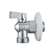 llave ángulo 1/2" lavadora galvanzada Double-Lin