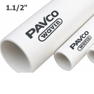 Tubo PVC 1.1/2" Pavco x metro presión blanco RDE21