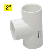 Tee PVC 2" Dilmar presión