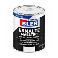 Pintura esmalte negro 1 galón Bler maestro