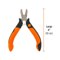 Mini pinza 4" cortafrío Truper comfort grip