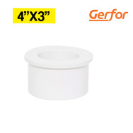 Buje PVC 4"x3" presión Gerfor