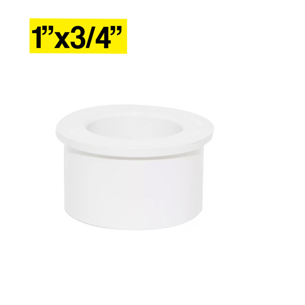 Buje PVC 1"x3/4" presión agua