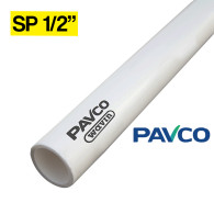 Tubo presión 1/2" Pavco semipesado RDE13.5 x metro