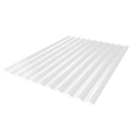 Teja policarbonato N7 Cristal 2.14m tipo zinc Ajover