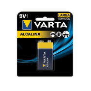 Par pila 9V Varta cuadrada Alcalina Blister