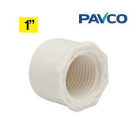 Tapón pvc 1" roscado pavco presión
