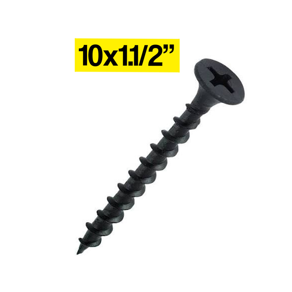 Tornillo aglomerado 10x1.1/2" madera