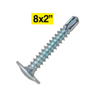 Tornillo kalat 8x2" punta broca extraplano
