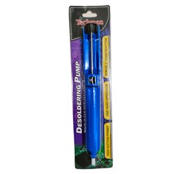 Desoldador Extractor estaño Techman azul negro Ts-312