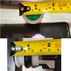 Botón Con Micro Pulsador Para Maquina Arcade colores