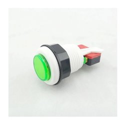 Botón Con Micro Pulsador Para Maquina Arcade colores