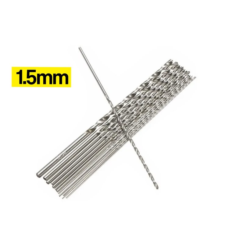 Broca Milimétrica 1.5mm tipo Aguja x unidad