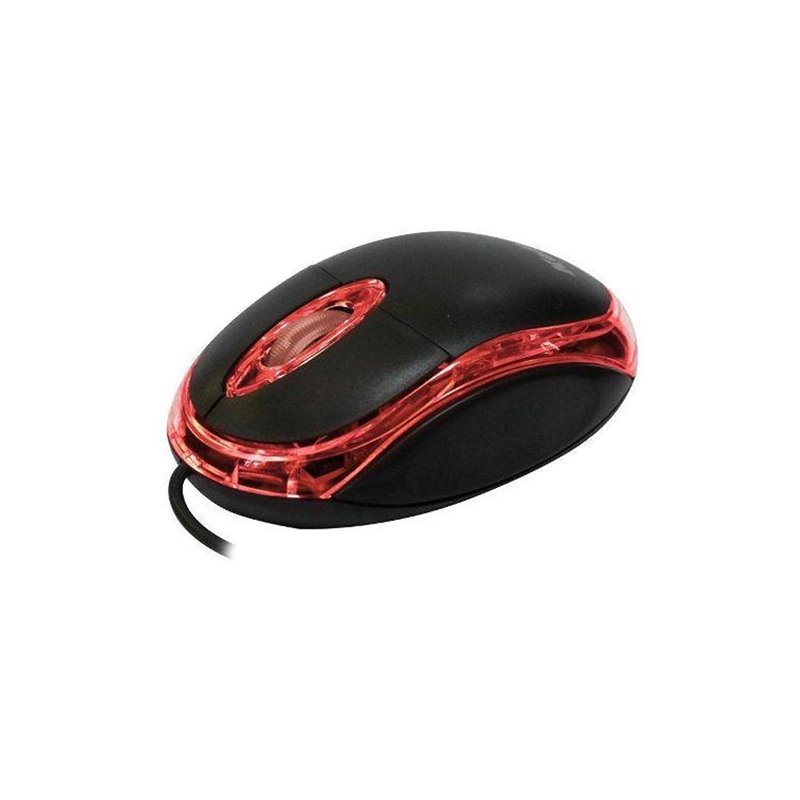Mouse Usb Mini Con Luz Led Optico Y Scroll Raton Pequeño
