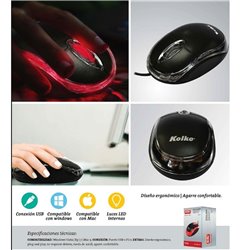 Mouse Usb Mini Con Luz Led Optico Y Scroll Raton Pequeño