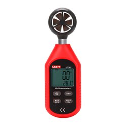 Mini Anemometro Digital UNI-T UT363, Velocidad y Temperatura del Viento