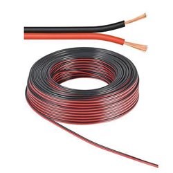 Cable Duplex 22 AWG sonido rojo negro calibre por metro polarizado