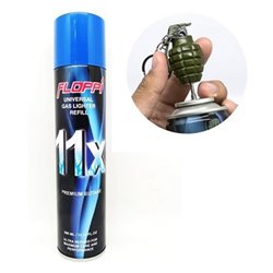 Gas Butano Floppi 11X 300ml Para Sopletes Flambeadores